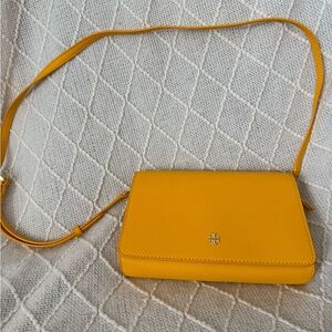 Tory Burch Yellow Crossbody Bag